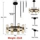 preview thumbnail 39 of 55, KAYLA Modern Chandelier with K9 Crystal