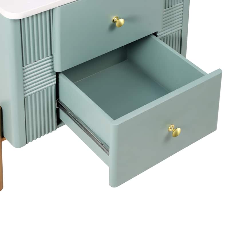 Christopher Knight Home- Alcott Engineered Wood Nightstand with 2 Storage Drawer