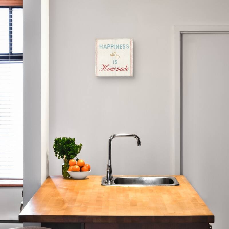 Floursack Kitchen VIII Bold Canvas Art Print