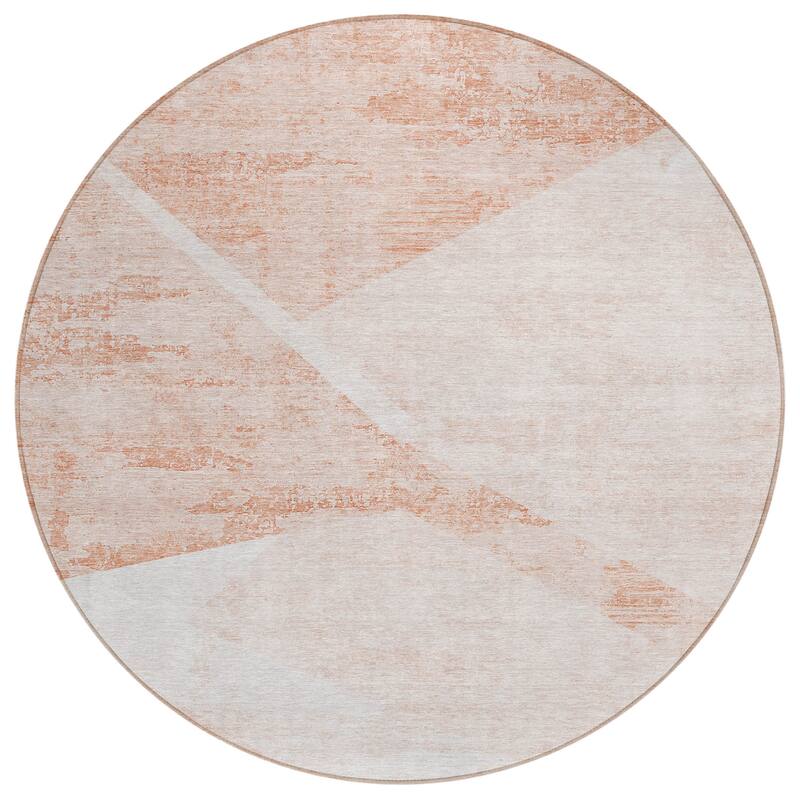 Machine Washable Indoor/ Outdoor Chantille Contemporary Geo Rug