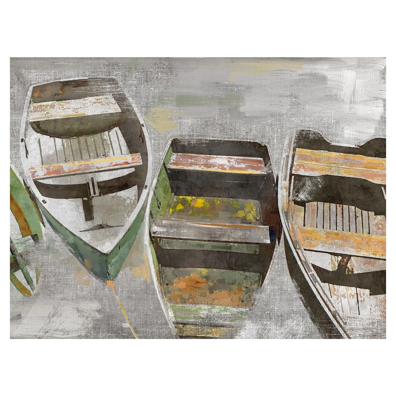 Docked by Studio Arts Canvas Art Print