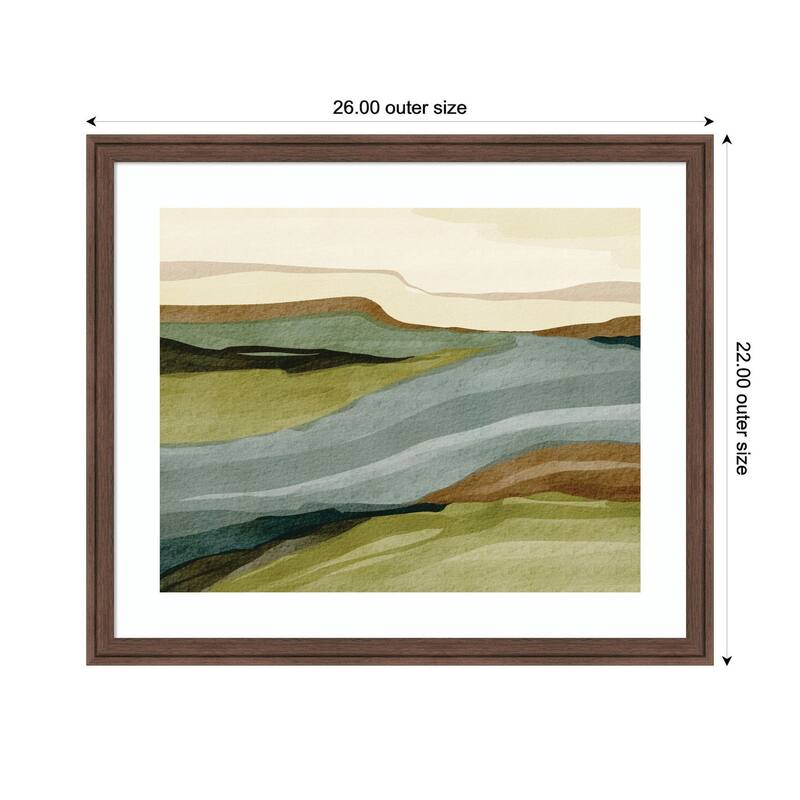 Kate and Laurel Natures Charm l by Nikita Jariwala Framed Wall Art Print