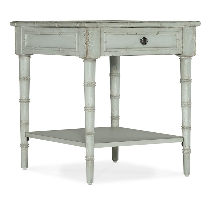 Hooker Furniture 6750-80315 Charleston 26" Wide Wood Top Maple and - Haint Blue