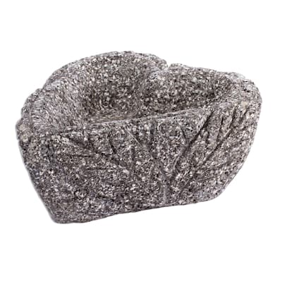 Novica Handmade Tradition Of The Heart Basalt Bowl