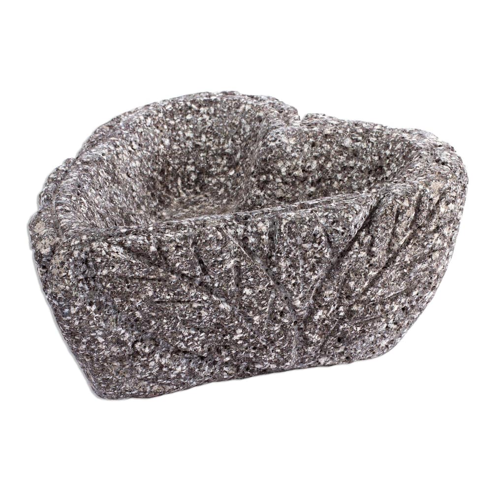 Novica Handmade Tradition Of The Heart Basalt Bowl