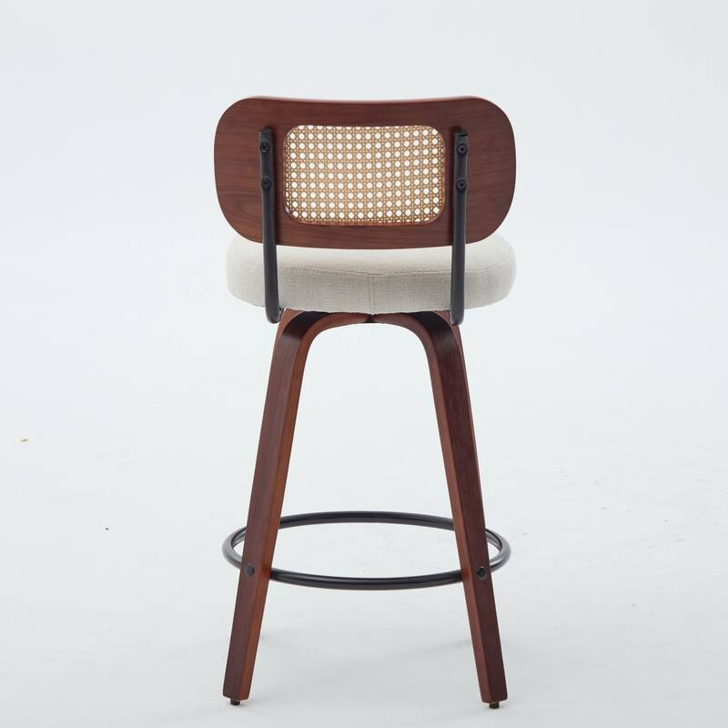 Set of 2 26-Inch Counter Height Bar Stools