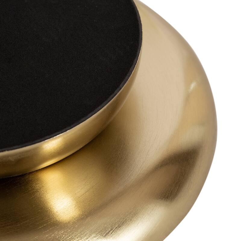 Kate and Laurel Stovring Round Lazy Susan Tray