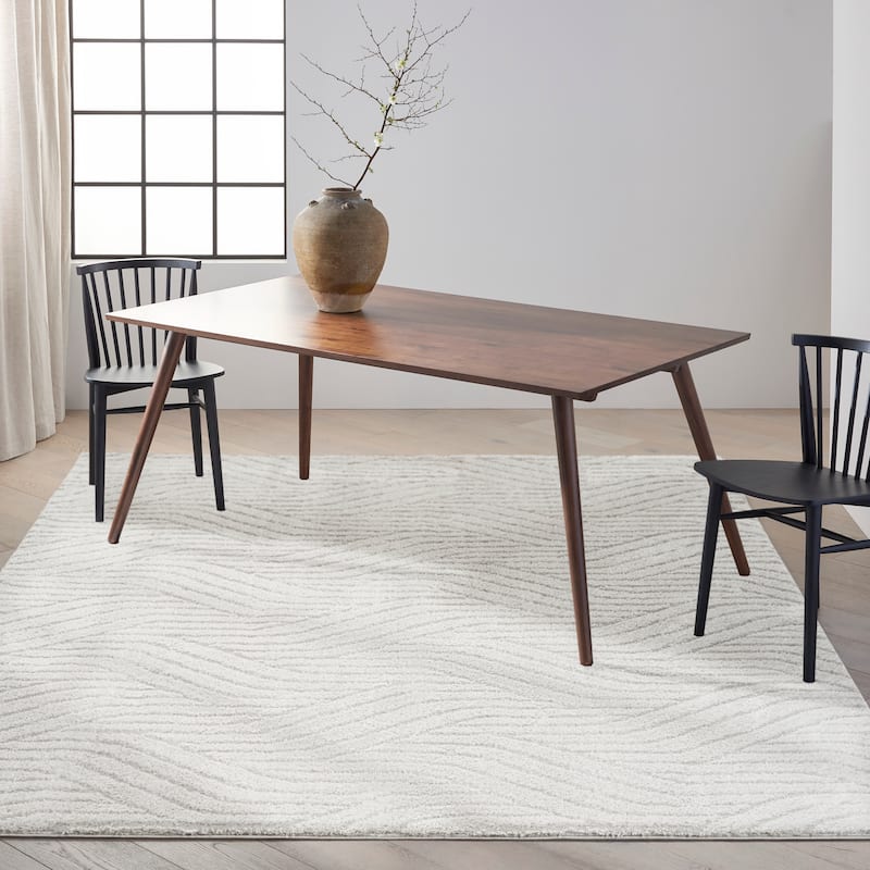 Calvin Klein Surfaces Indoor Solid Area Rug