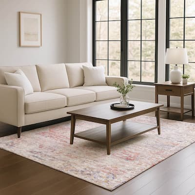 Premium Washable Super Soft Vintage Traditional Mayfield Rug