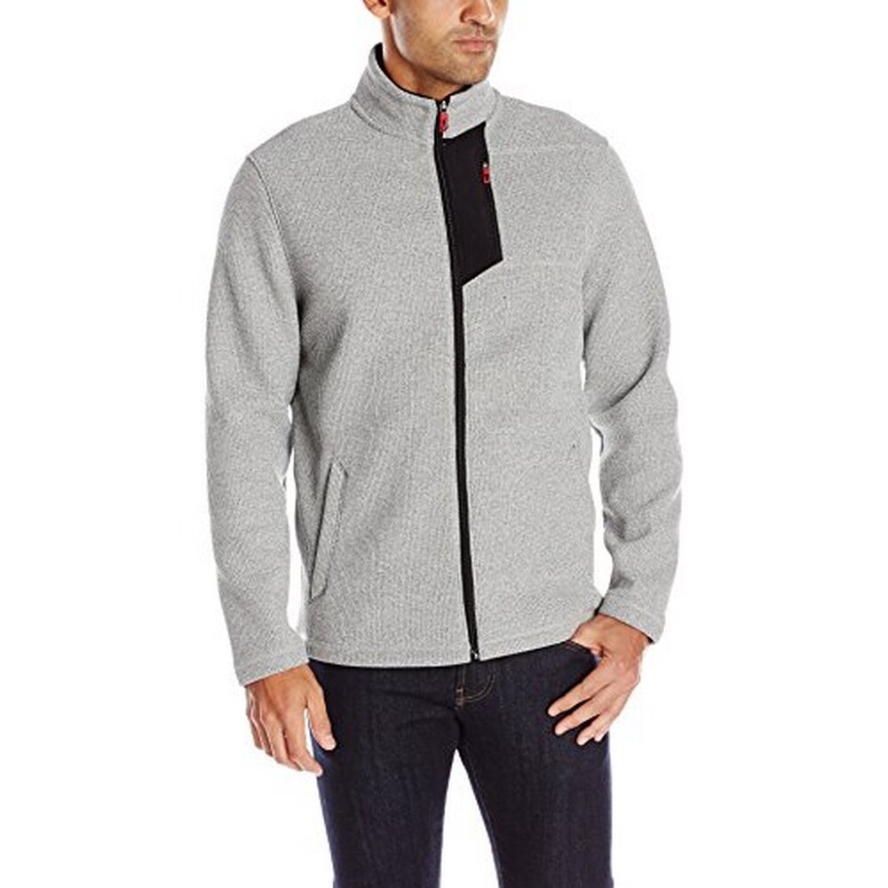 izod shaker fleece jacket