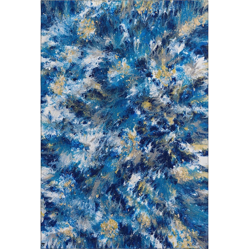 Premium Washable Super Soft Abstract Contemporary Mayfield Rug
