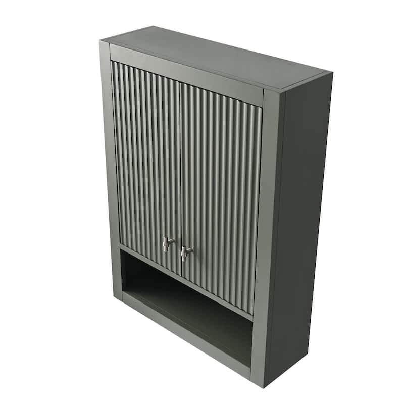 Vanity Art 24 "Wall Mounted Bathroom Storage Cabinet with Soft Close Doors