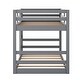 preview thumbnail 7 of 20, Twin Over Twin Bunk Bed with Ladder