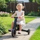 preview thumbnail 14 of 18, Gymax Toddler Tricycle w/Push Handle Adjustable Seat Removable Pedal