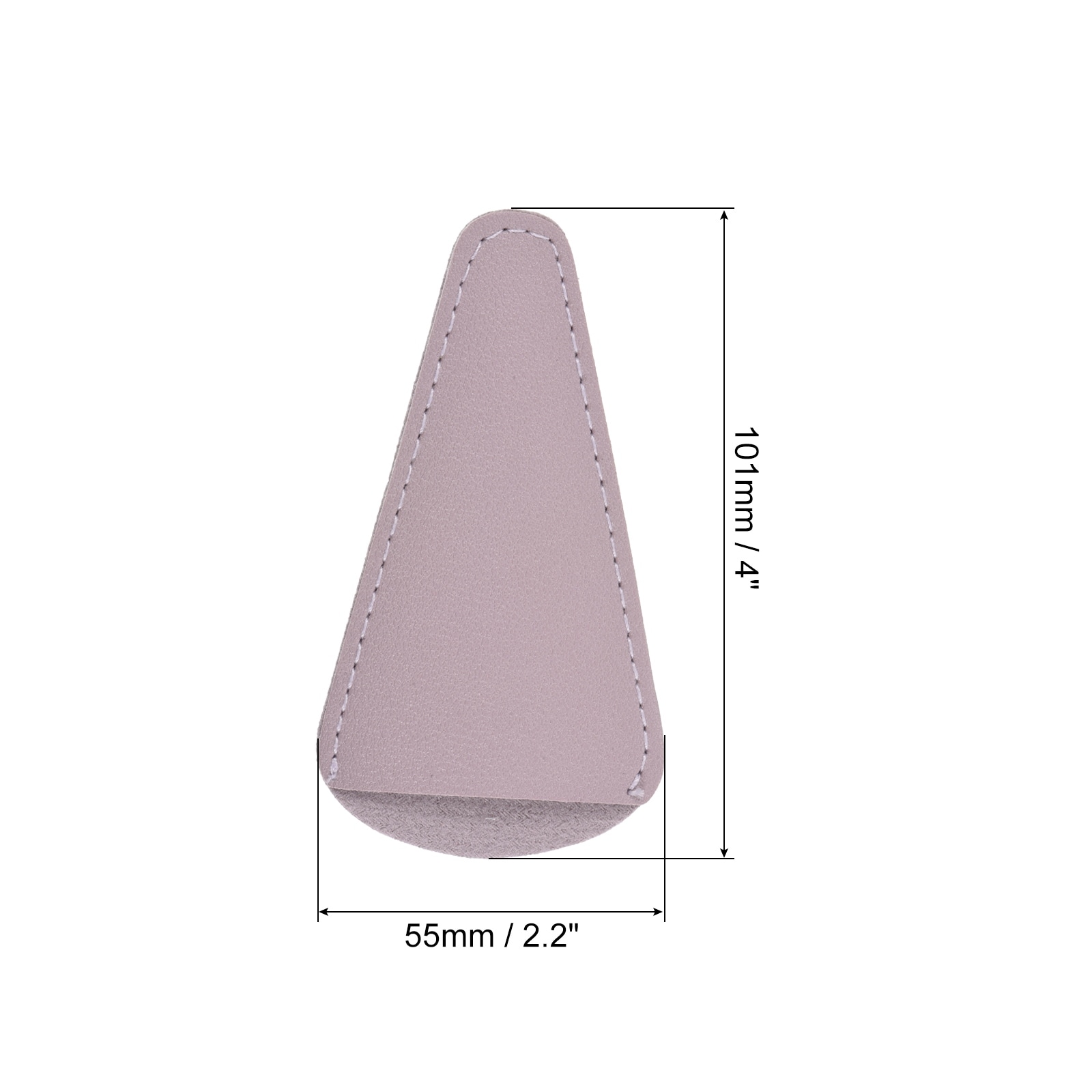 PU Leather Scissors Sheath, Scissors Cover Protector Portable Collect Bags for Eyebrow Trimming Beauty Tool Protection