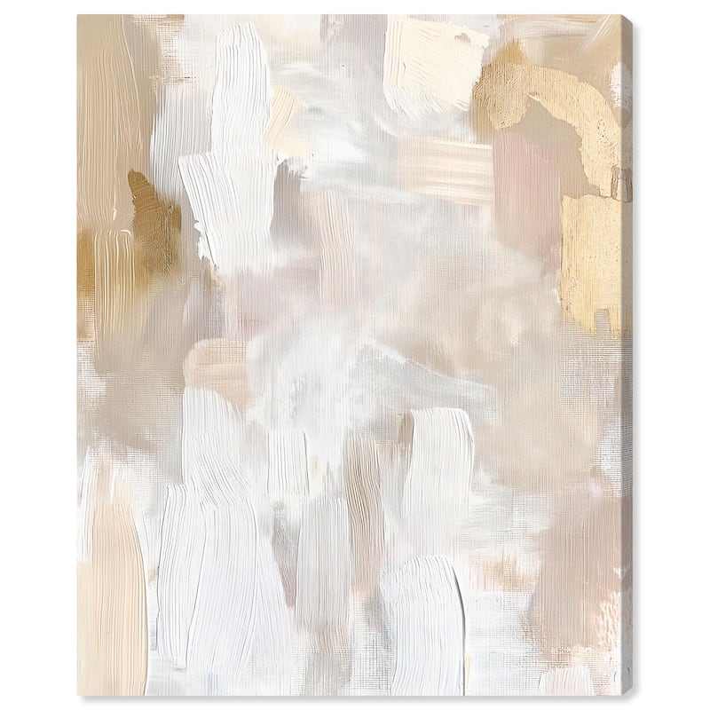 Beige and Cream II Canvas by Art Remedy, Gallery Wrapped - 24" x 30"