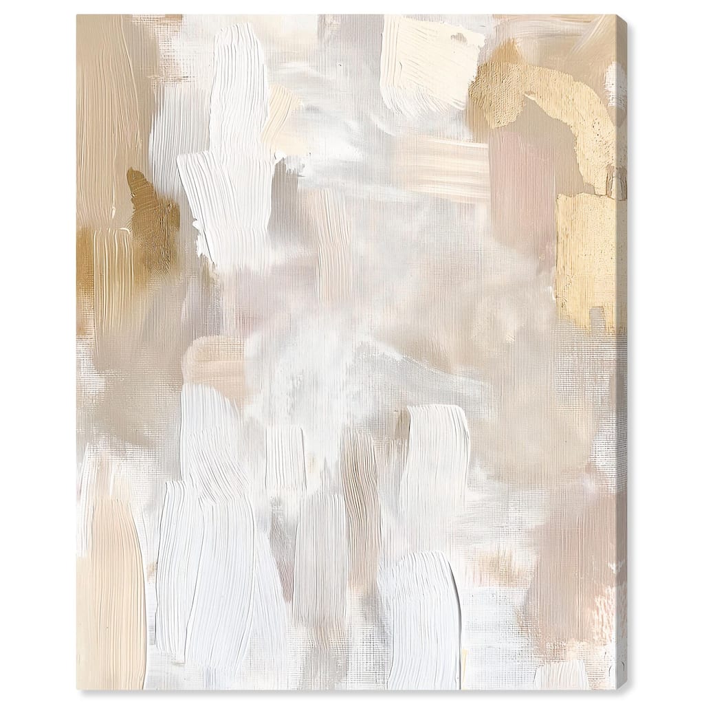 Beige and Cream II Canvas by Art Remedy, Gallery Wrapped