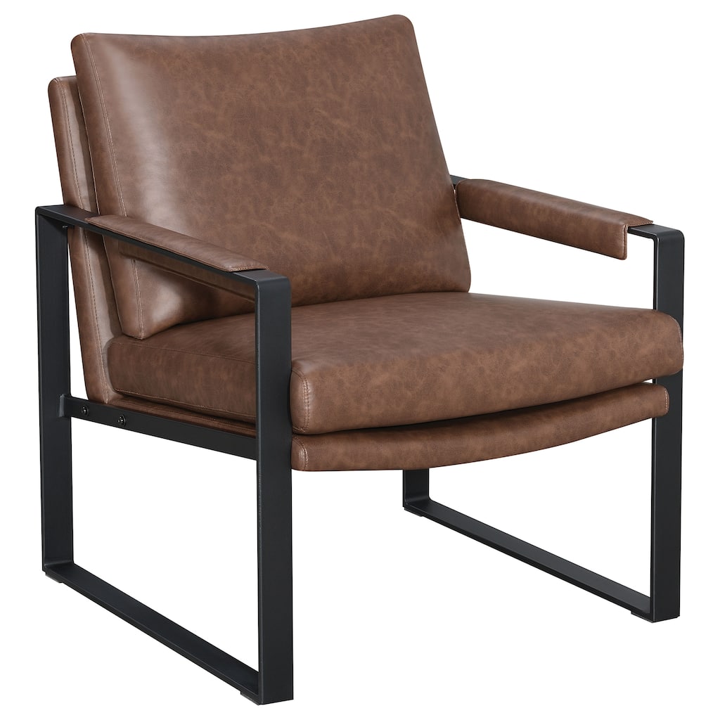 Rosalind Upholstered Track Arm Accent Chair