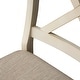 preview thumbnail 8 of 8, The Gray Barn Broken Bison Bisque with Natural Pine X-back Dining Chair