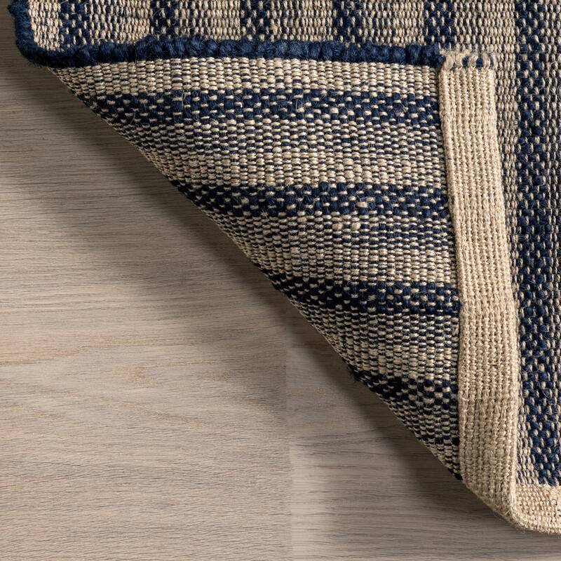 Lake Striped Jute Area Rug