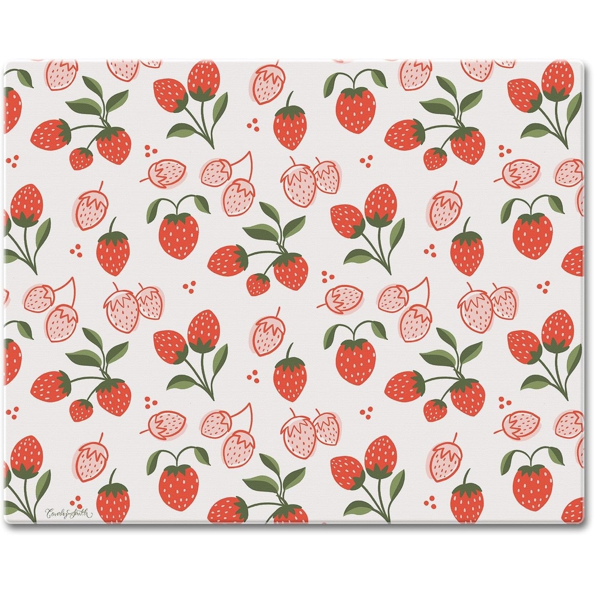 Tooty Fruity 3mm Tempered Glass Cutting Board 15” x 12” Manufactured in the USA Serving Board Charcuterie Board