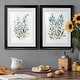 preview thumbnail 7 of 49, Delicate Blue Botanical I Premium Framed Print - Ready to Hang