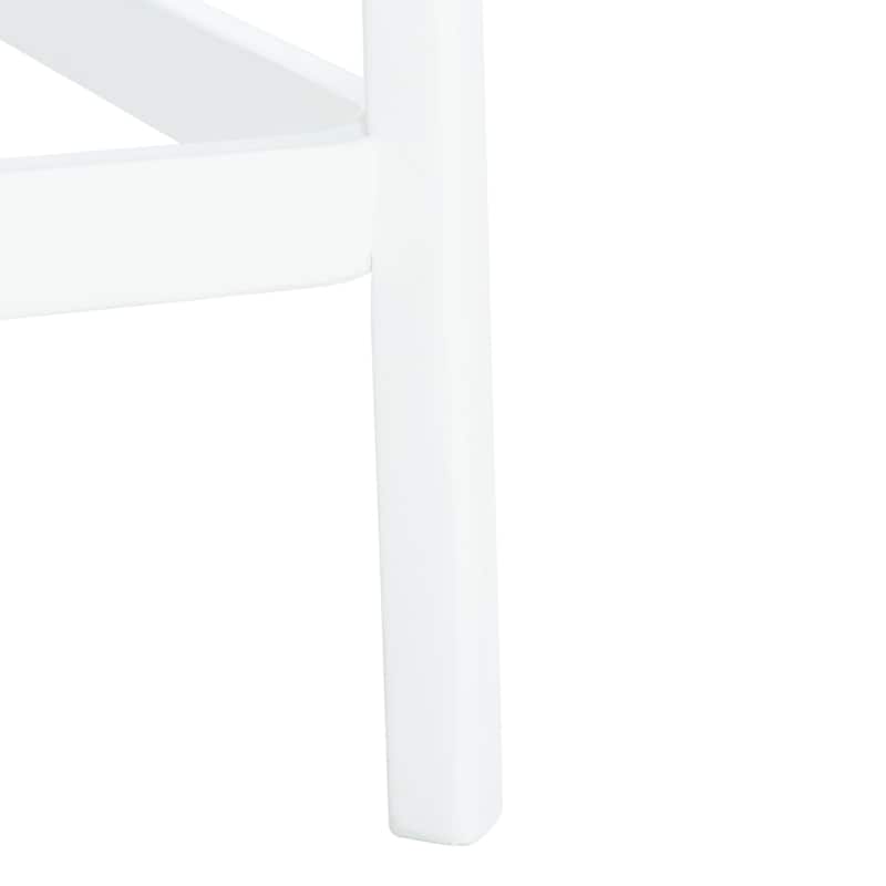 SAFAVIEH Flavia Backless Cane Counter Stool - 17" W x 17" D x 25" H - 17Wx17Dx25H