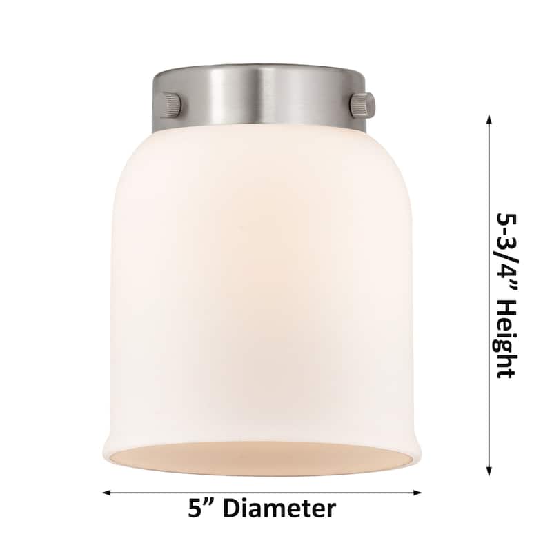 Innovations Lighting Small Bell 5" Wide Adjustable Mini Pendant