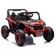 preview thumbnail 26 of 98, 24V Ride-On UTV for Kids, Double Seat, Parental Remote, Four-Wheel Suspension, and Bluetooth 鈥