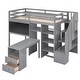 preview thumbnail 19 of 26, Twin Loft Bed Multi-Functional Loft Bed