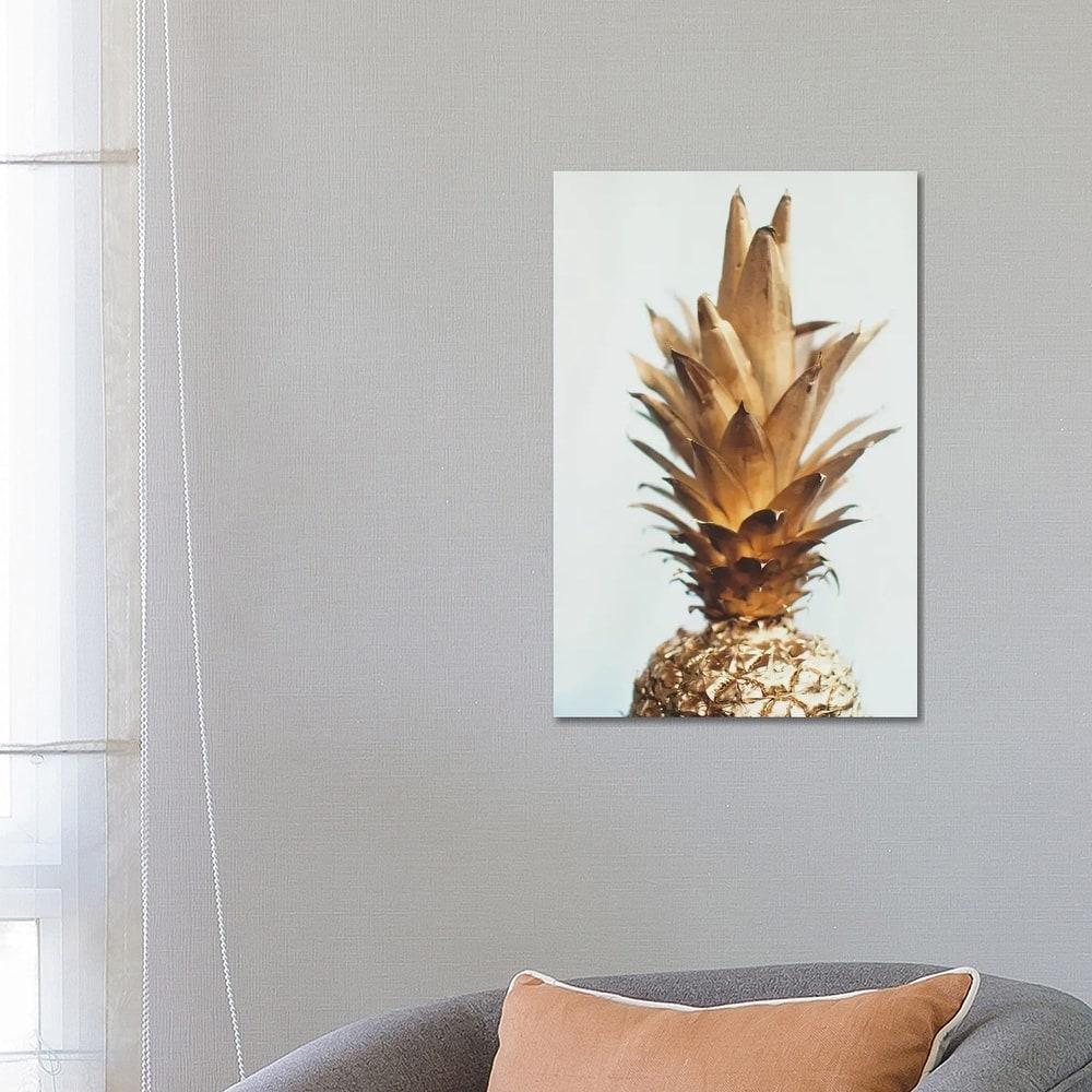 iCanvas "The Gold Pineapple" by Chelsea Victoria Canvas Print