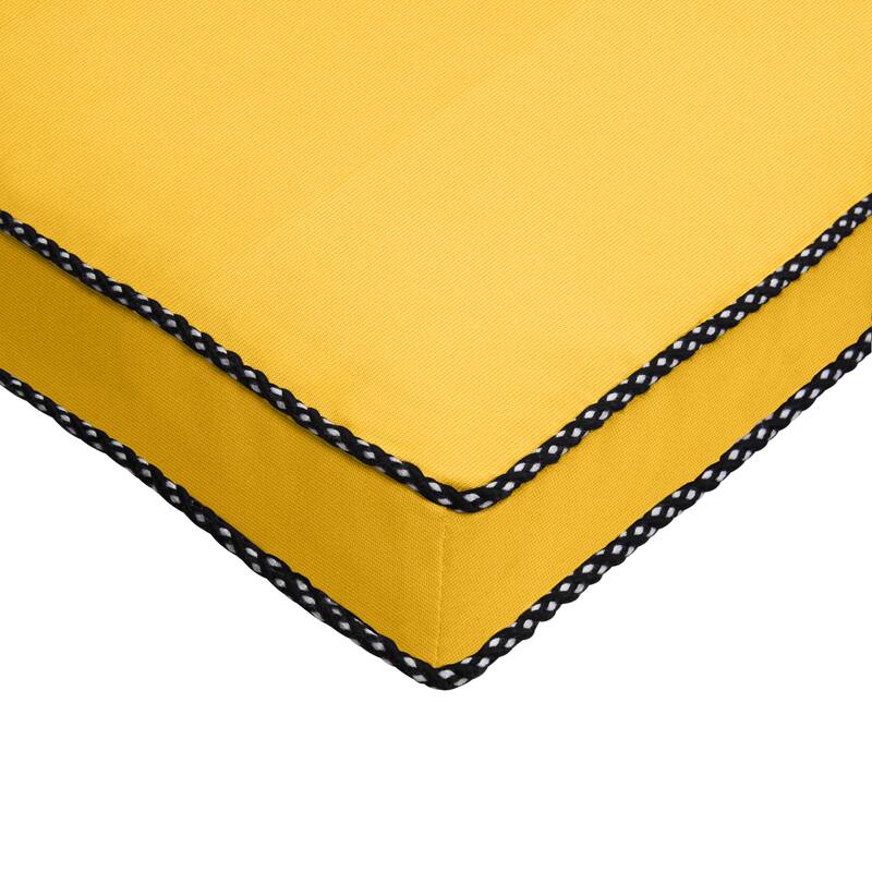Sorra Home Sunbrella Indoor/Outdoor Braided Cord Cushion