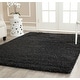 preview thumbnail 13 of 170, SAFAVIEH California Shag Izat 2-inch Thick Area Rug 3' x 5' - Black