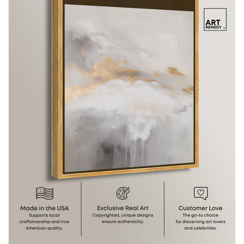 Mellowed Mist I Canvas by Art Remedy
