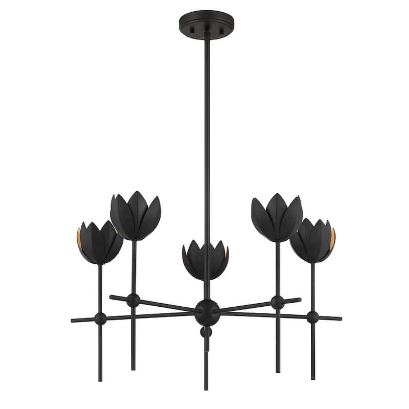 5-Light Chandelier By Trade Winds