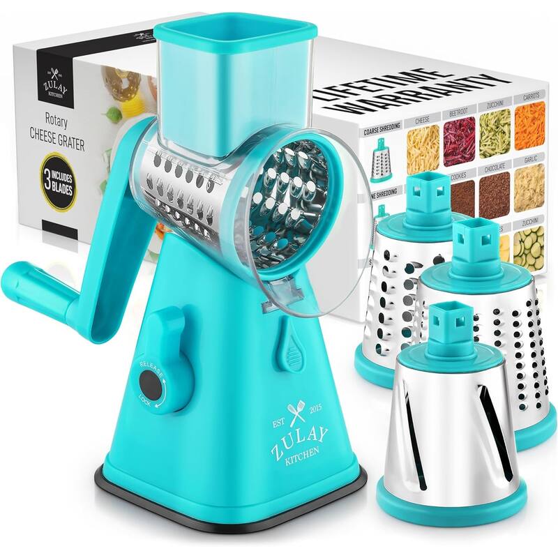 Zulay Kitchen Rotary Cheese Grater On Sale Bed Bath & Beyond 40042534