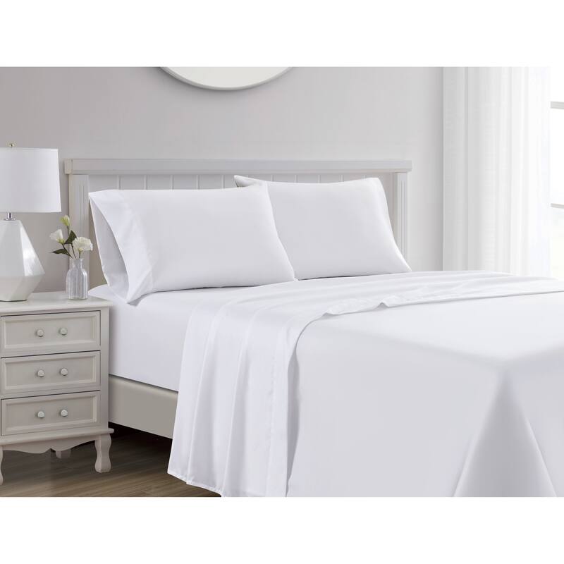 Hotel Lux 100% Pima 400TC Sheet Set King Blue