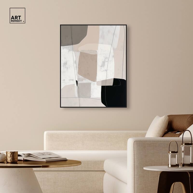 Neutral Forms I Canvas by Art Remedy
