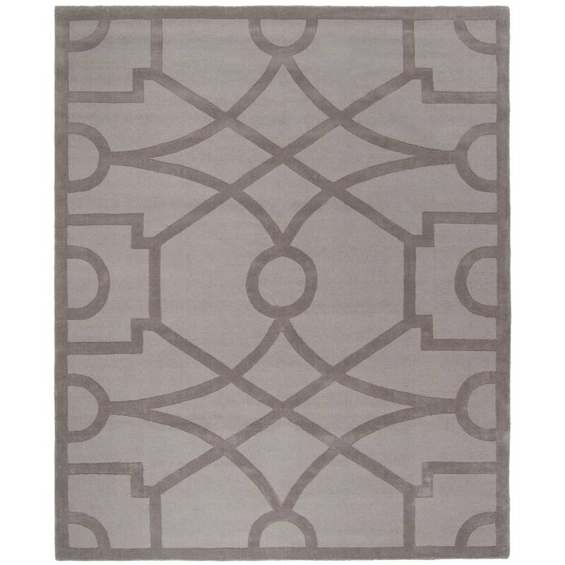 Martha Stewart by SAFAVIEH Fretwork Wool Rug - 5' x 8' - Cavern