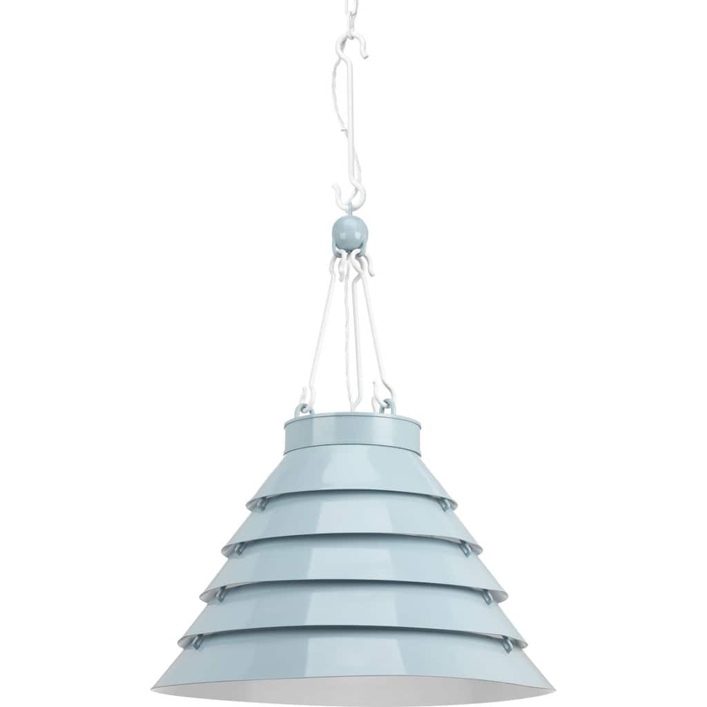 POINT DUME® Surfrider Collection Maliblue Large Pendant - 24.875 in x 24.875 in x 26.5 in