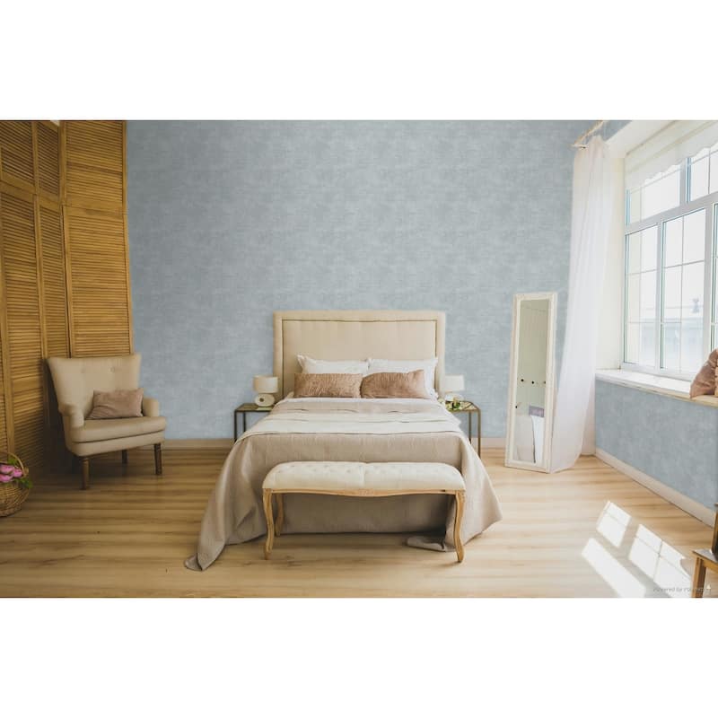 Galerie Wallcoverings Italian Style Distressed Woven Plaster Effect Vinyl on Non-woven Matte Wallpaper Roll