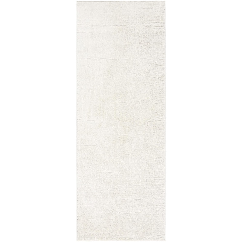 Livabliss Freud Minimalist Abstract Area Rug - 2' 7" x 7' 3" - Cream