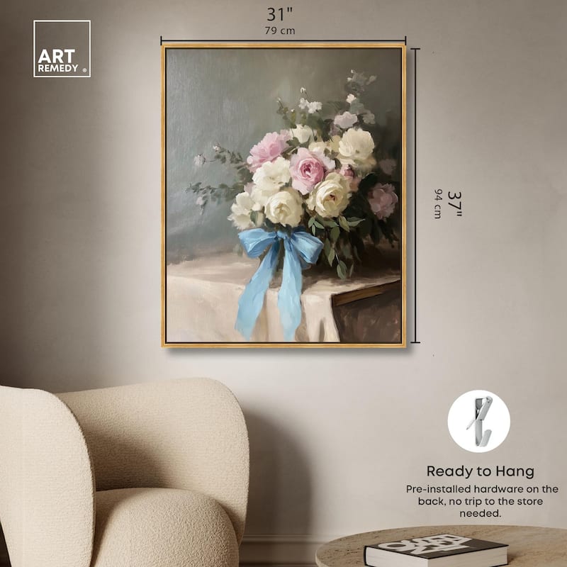 Garden's Gift Canvas by Art Remedy