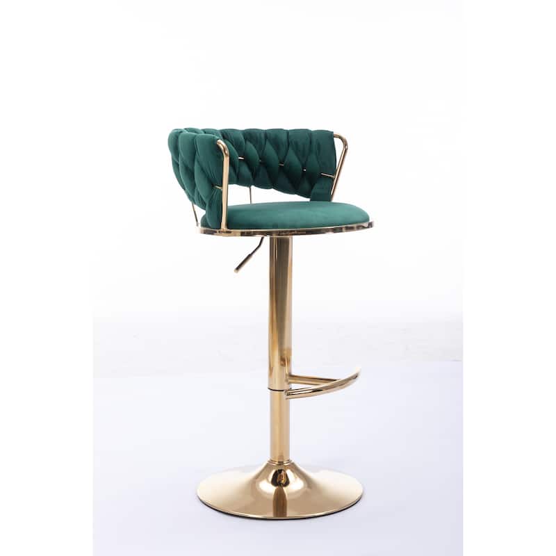 Ostweer Furniture Set of 2 Simple Bar Stool - Cream