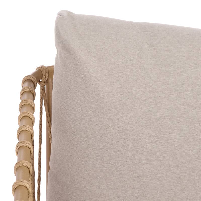 SEI Furniture Dante Rope Patio Loveseat