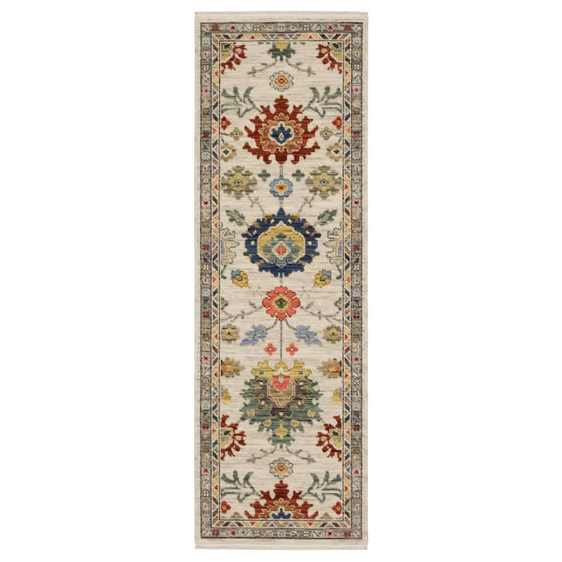HomeRootsOriental Traditional Rectangle Area Rug
