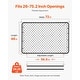 preview thumbnail 26 of 37, Galvanized Steel Chain Link Gate for Outdoor Yard and Garden