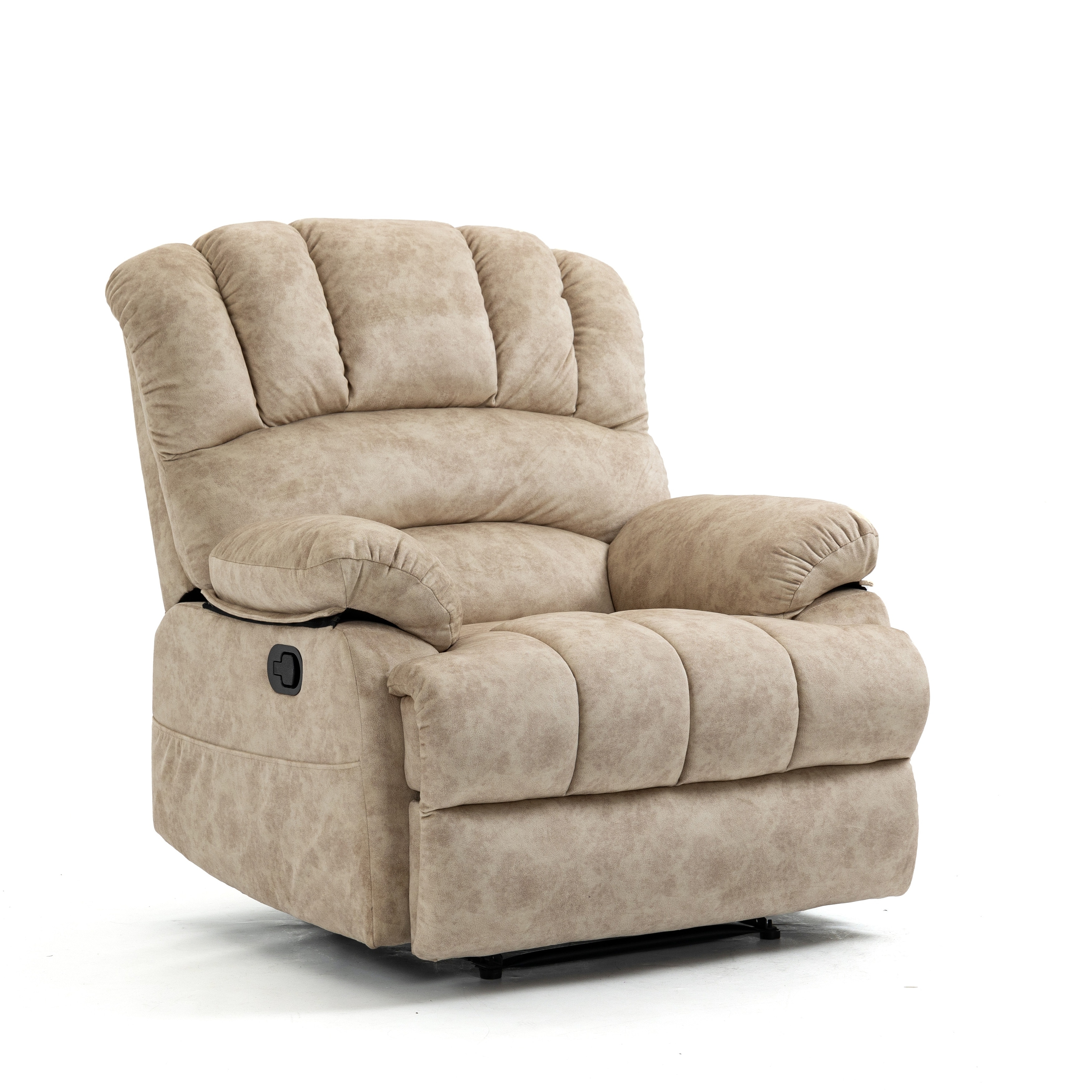 Beige oversized 2025 recliner