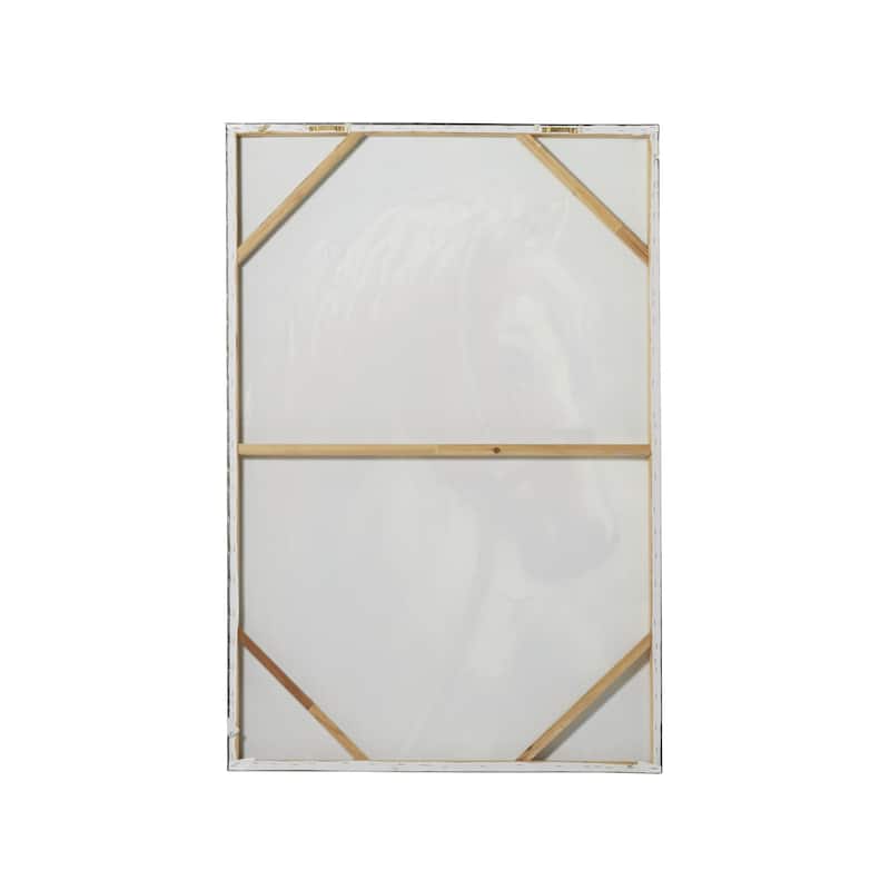 Brown Canvas Horse Decorative Wall Art