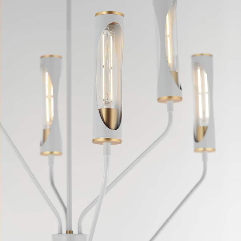 Maxim 16176 Regent 6 Light 36" Wide LED Abstract Chandelier